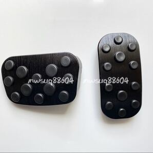 新品 フットペダルカバー トヨタC-HRカローラ プリウス アクセル ブレーキ 黒色