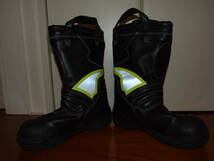 US FIREMANS BOOTS*GLOBE社*アメリカファイヤーマンブーツ*Vibramソール*size 11.5W*消防レスキューFDNYVibram箱付き_画像3