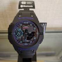 G-SHOCK サイバーシリーズ Bluetooth アナデジ ブラック 反転液晶 メンズ 腕時計 GA-B001CBR-1AJF 新品 未使用_画像10