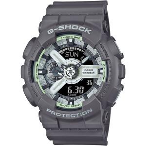 G-SHOCK HIDDEN GLOW 蓄光フェイス アナデジ ビッグケース グレー 反転液晶 メンズ腕腕時計 GA-110HD-8AJF 新品 未使用 国内正規品