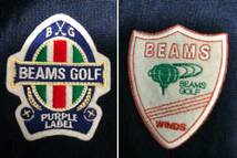 未使用タグ付★BEAMS GOLF ビームスゴルフ 100％カシミヤ ニット ジップカーディガン レディース L_画像8