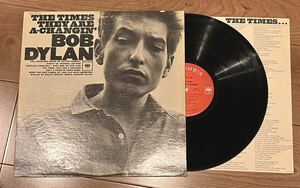 初盤★US Orig [1J / 1AA]2eyeラベNONBREAKABLE表記☆THE TIMES THEY ARE A CHANGIN’/BOB DYLAN 時代は変る/ボブ・ディラン LPレコード