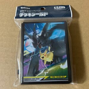 ポケモンカードゲーム デッキシールド ピカチュウ＆ゼクロム TAG TEAM GX スリーブ