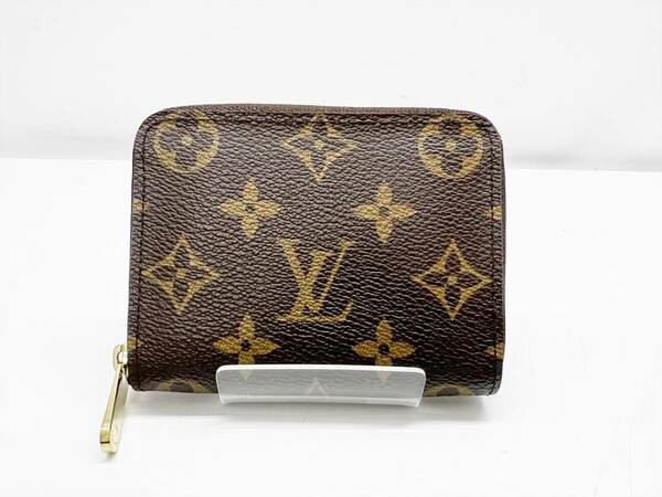 美品　Louis Vuitton　ルイヴィトン　モノグラム　ジッピーコインパース　ミニ財布　コインケース　ブラウン　M60067