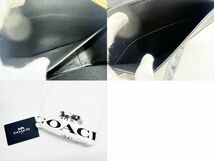 未使用保管　美品　COACH　コーチ　141　 ヘキサゴン　ショルダーバッグ　黒　グラブタンレザー_画像9