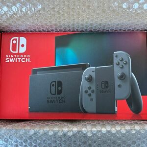 ★Nintendo Switch　グレー　極美品　動作確認ＯＫ　付属品完備　一式セット