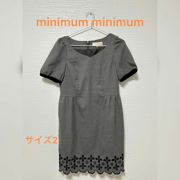 minimum minimum ワンピース 試着のみ