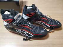 アルパインスターズ レーシングシューズ4輪用 alpinestars TECH-1 Z V2 SHOES　ブラック 2715020-123　サイズ10_画像1