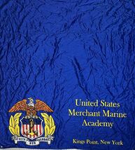 米軍放出品　フラッグ　旗　UNITED STATES MERCHANT MARINE ACADEMY 激レア180cm×183cm コレクション　飾り　(INV M39)_画像1