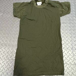 米軍放出品　沖縄　OD Tシャツ　おしゃれ　XSMALL 子供　女性　(INV J35)