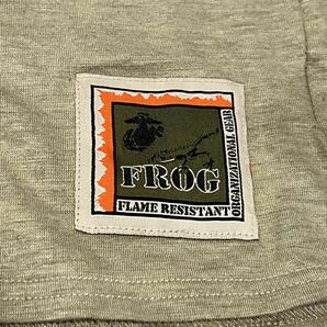 米軍放出品 沖縄 FROG ロングスリーブシャツ FLAME RESISTANT 火耐性 LARGE (INV L25)の画像3