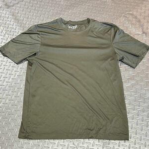 米軍放出品　Tシャツ　おしゃれ　サバゲー　ランニング　スポーツ　CHAMPION OD MEDIUM (INV N31)