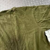 米軍放出品　沖縄　Tシャツ アンダーシャツ　吸収性抜群　 OD おしゃれ　運動　ランニング　サバゲー　(INV F#22)_画像5