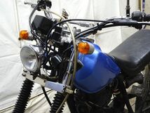 本当に赤字特価です！買うなら今！ ヤマハ TW200 ２JL カスタムペイント ロンスイ スカチューン レトロな純正メーター 高地補正機能付き_画像7