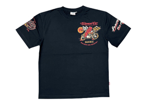 TEDMAN　半袖Tシャツ　BLACK　40サイズ　試作品　TDSS-504