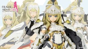 【1円開始】新品 コトブキヤ フレームアームズ・ガール ドゥルガーII 専用ヘアパーツ付き