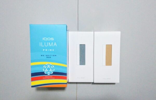 iQOS ILUMA PRIME本体セット フルラップカバー2点 