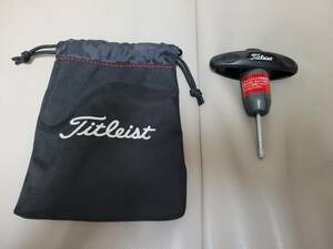 ◎タイトリスト Titleist トルクレンチ＋専用ケース （中古）