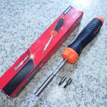 Snap-on スナップオン ラチェットドライバー ソフトグリップ SGDMRC44BO (Orange) 新品未使用_画像1