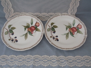 ノリタケ　NORITAKE Primachina　27㎝プレート　フルーツ　（2枚）