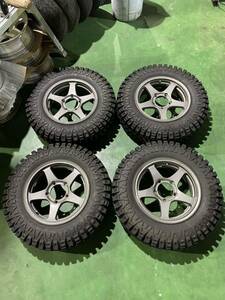 マキシス クリーピークローラー MAXXIS Creepy Crawler 6.50R16 4本タイヤホイールセット ジムニー