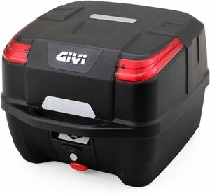 【1000円スタート】GIVI(ジビ) バイク用 リアボックス モノロック 33L ATLASシリーズ B33NM レッドレンズ 28828