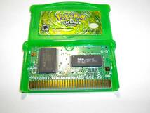 海外版　正規品　GBA ポケットモンスター　リーフグリーン　北米版　ポケモン　ゲームボーイアドバンス　POKEMON LEAF GREEN_画像2