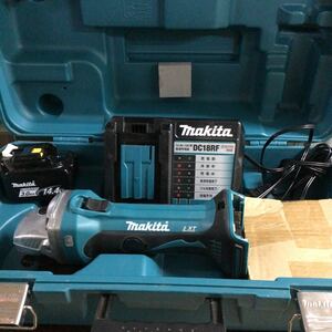 ys5015 makita マキタ 14.4v 100mm充電式ディスクグラインダー　電動工具 　GA400DRF ケース付　セット