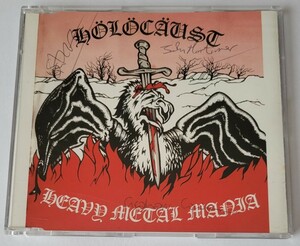 HOLOCAUST CD サイン THE HEAVY METAL MANIA EP 1993 ホロコースト NWOBHM DEATH OR GLORY SMALL HOURS N.W.O.B.H.M.