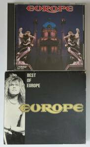 EUROPE CD2枚 ヨーロッパ・ベスト 幻想交響詩 BEST OF SEVEN DOORS HOTEL IN THE FUTURE TO COME JOEY TEMPEST JOHN NORUM VDP-1147 国内盤