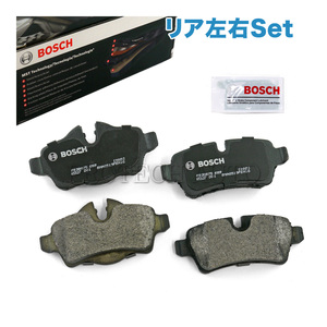 BOSCH BMW MINI ミニ R56 R55 R57 R58 R59 Cooper CooperS QuietCast リア プレミアムディスクブレーキパッド 左右セット34216778327