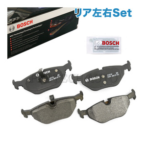 BOSCH製 BMW Z4/E85/E86 2.2i 2.5i 3.0i 3.0si QuietCast リア/リヤ用 プレミアム ブレーキパッド 左右セット34216778168 34211164501