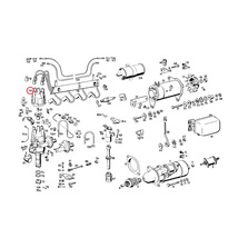 STANDARD製 ベンツ Ponton W120 セダン 180a ディストリビューターキャップ M121 エンジン用 0001580602_画像2