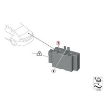 BMW X3/F25 xDrive20d xDrive28i xDrive35i 燃料ポンプ/フューエルポンプ コントロールユニット 16147276073_画像2