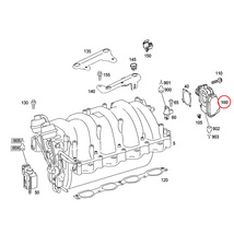 ベンツ W221 W212 S212 C207 W211 S500 S550 E550 スロットルボディ 2731410325_画像2