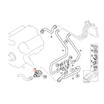 BMW X5/E53 3.0i 4.4i 4.6is 4.8is アディショナルウォーターポンプ 64118381989 64216917700 64116906375 64116904496 64116950240_画像2