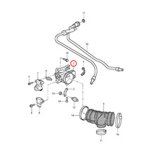 Porsche ポルシェ 911 996 997 991 Boxster ボクスター 987 981 スロットルボディ 99660511501 99760511501_画像2