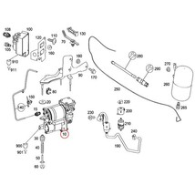 純正OEM AMK製 ベンツ W221 W216 エアサスコンプレッサー/エアサスポンプ/エア供給装置コンプレッサー 2213201704_画像2