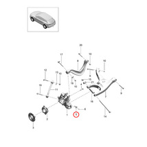 Bapmic製 Porsche ポルシェ マカン 95B H27年式～ フロント左側/リア右側 スピードセンサー 95B927803 95B927803A 95B927803B_画像3