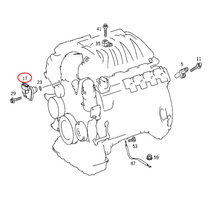 純正OEM BOSCH製 ベンツ C140 W215 W219 CL500 CL600 CL55AMG CLS500 CLS55AMG カムポジションセンサー 0031538328 0041530728 0041536928_画像2