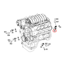 BREMI製 ベンツ C209 A209 W164 CLK350 CLK63AMG ML350 ML550 ML63AMG クランク角センサー 6429050000 6421530728 0041538728 2729050000_画像2