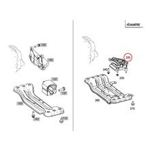 純正OEM CORTECO コルテコ ベンツ Eクラス W212 E300 E350 ATマウント/オートママウント/ミッションマウント 2212400518 2042400618_画像2