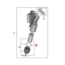 febi bilstein製 BMW X1/F48 X2/F39 sDrive18i xDrive18d xDrive20d エンジンオイルフィルター/エンジンオイルエレメント 11428593186_画像2