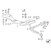 febi bilstein製 BMW E36 E30 M3B M3 フロント ロアアーム/コントロールアームブッシュ 左右セット 31129064875 26080 31129061222_画像2