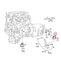 febi bilstein製 ベンツ Vクラス W639 V350 ATマウント/ミッションマウント 6392420013_画像2