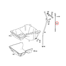 febi bilstein製 ベンツ W212 E250 エンジンオイルレベルゲージ/オイルディップスティック M271用 2710108001 2710100572 2710101272_画像2