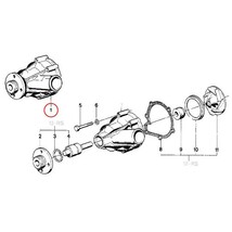 [6ヶ月保証] GRAF製 BMW E24 ウォーターポンプ M30(直6) ガスケット付き11511720883 11511720892 11511286417 628CSi 630CS 633CSi 635CSi_画像2