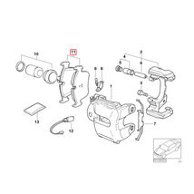 MEYLE BMW X3/E83 2.5i 3.0i 2.5si/xDrive25i 3.0si/xDrive30i フロント ブレーキパッド 左右 PD.ver 34113404362 34116779652 34216761243_画像2