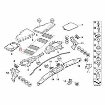 MEYLE製 BMW E92 クーペ M3 ACフィルター/エアコンフィルター 活性炭入り 4枚セット 64319159606_画像2