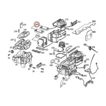 OP Parts ベンツ CLクラス W215 ACフィルター/エアコンフィルター 2枚セット 外気用 2108301018_画像2